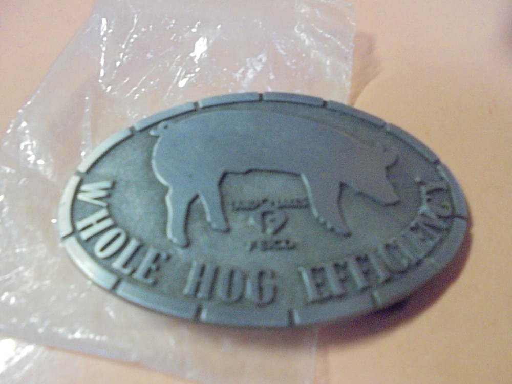 Vintage New Never Used Land O'Lakes Whole Hog Efficiency