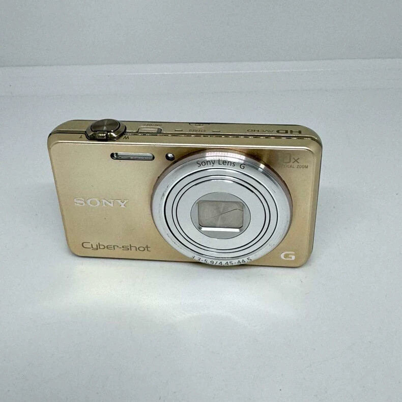 SONY Cyber Shot Digital Camera Pink DSC-WX170 18.2MP 10x Zoom gold