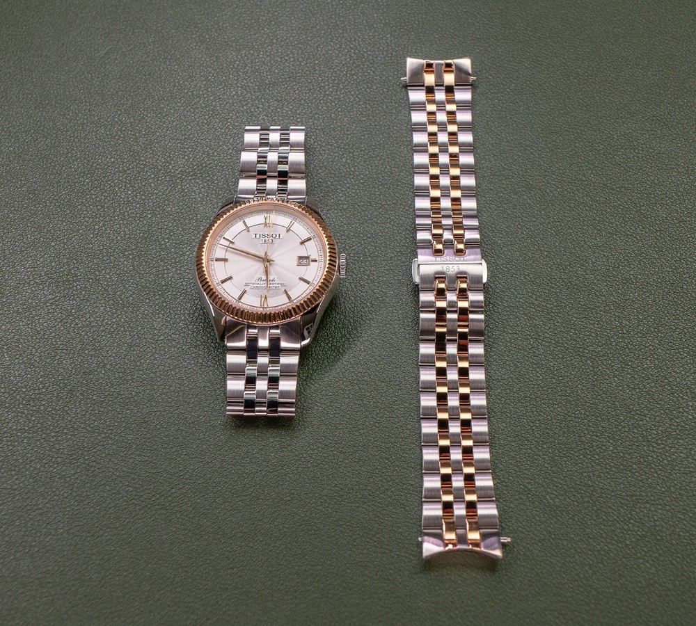 Tissot Ballade COSC Powermatic 80 Silicium Watch 2 Bracelets T108.408.22.278.00