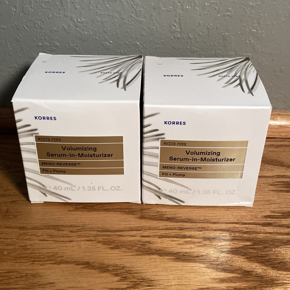 2 KORRES Volumizing Serum-in-Moisturizer, Meno Reverse, Fill + Plump 1.35 fl oz