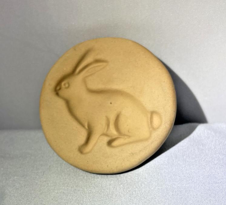 1994 Tender Heart Treasures Ceramic Cookie Mold Press Stamps - Set of 5