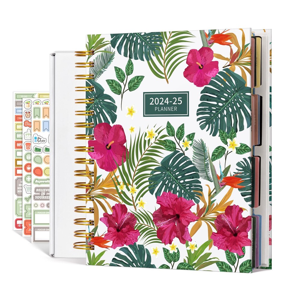 18 Monthly Planner 2024-2025 Daily Weekly and Monthly Planner Academic Planne...