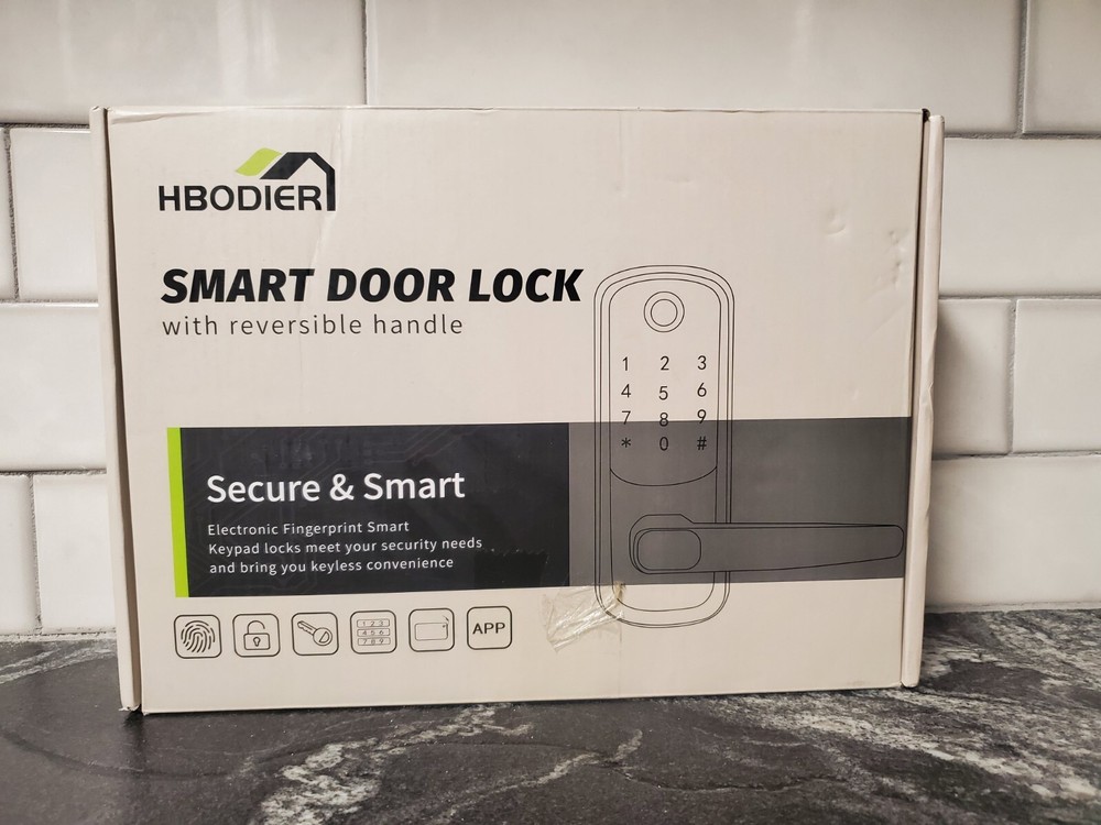 Biometric Fingerprint Smart Keyless Entry Door Lock with Digital Keypad Code US-image