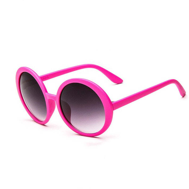 Summer Vintage Round Frame Glasses Women