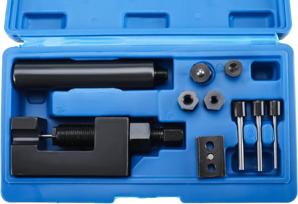 Motorcycle Chain Breaker Kit Chain Cutter Rivet Tool 520/525/530/630 Pitch ATV