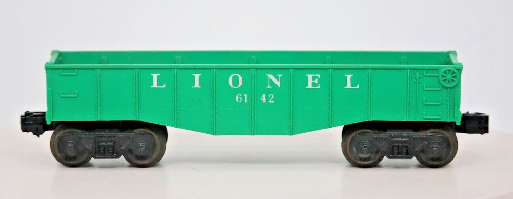 O Gauge Lionel #6142 Green Gondola Train.