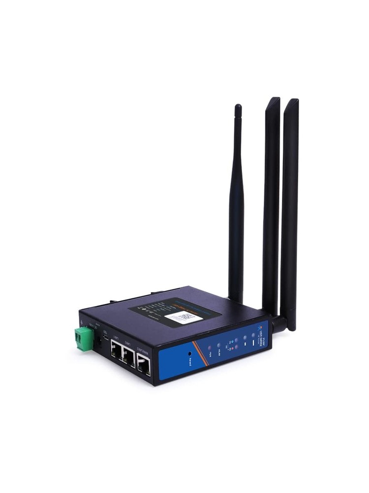 WiFi Enhanced IoT Industrial Cellular 4g Router with 2G/3G/4G Enhanced OpenVP...-image