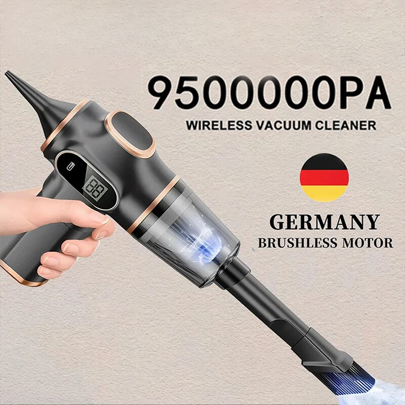 9500000Pa 5 in 1 Wireless Vacuum Cleaner Auto Robot Handheld Car Vehicle-mounted