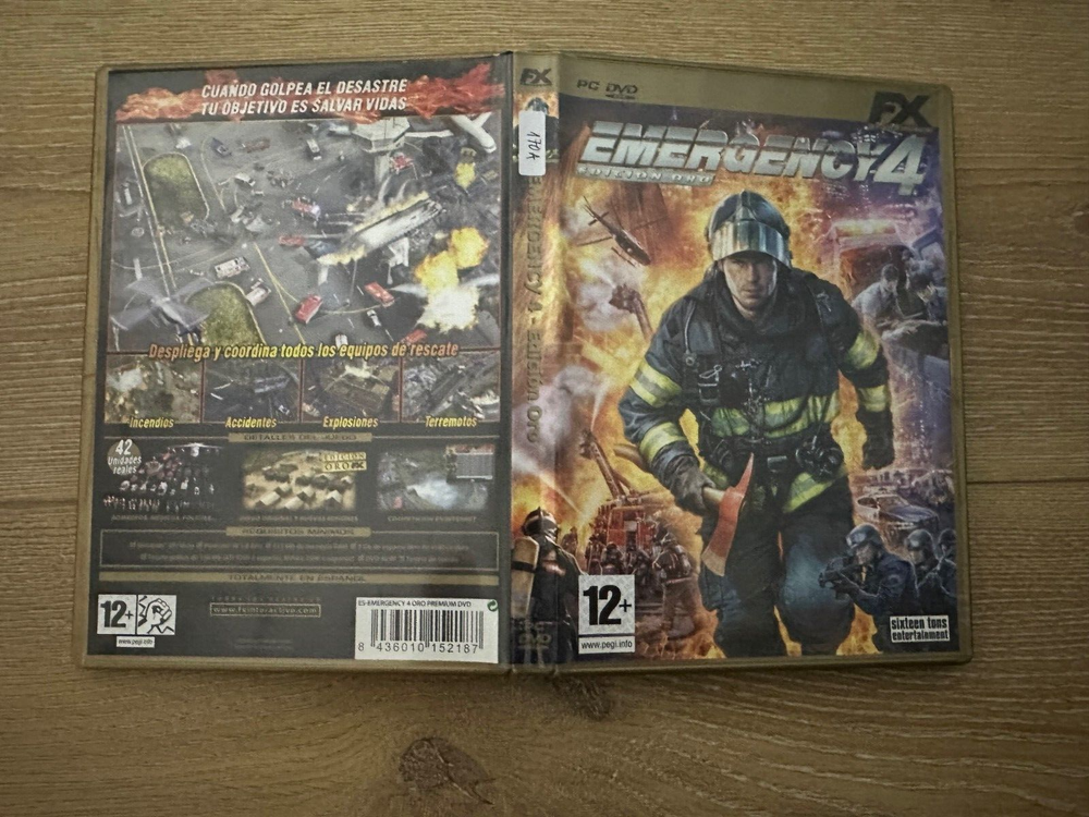 Emergency 4 Gold Edition PAL English Espana FREE REGION PC CIB