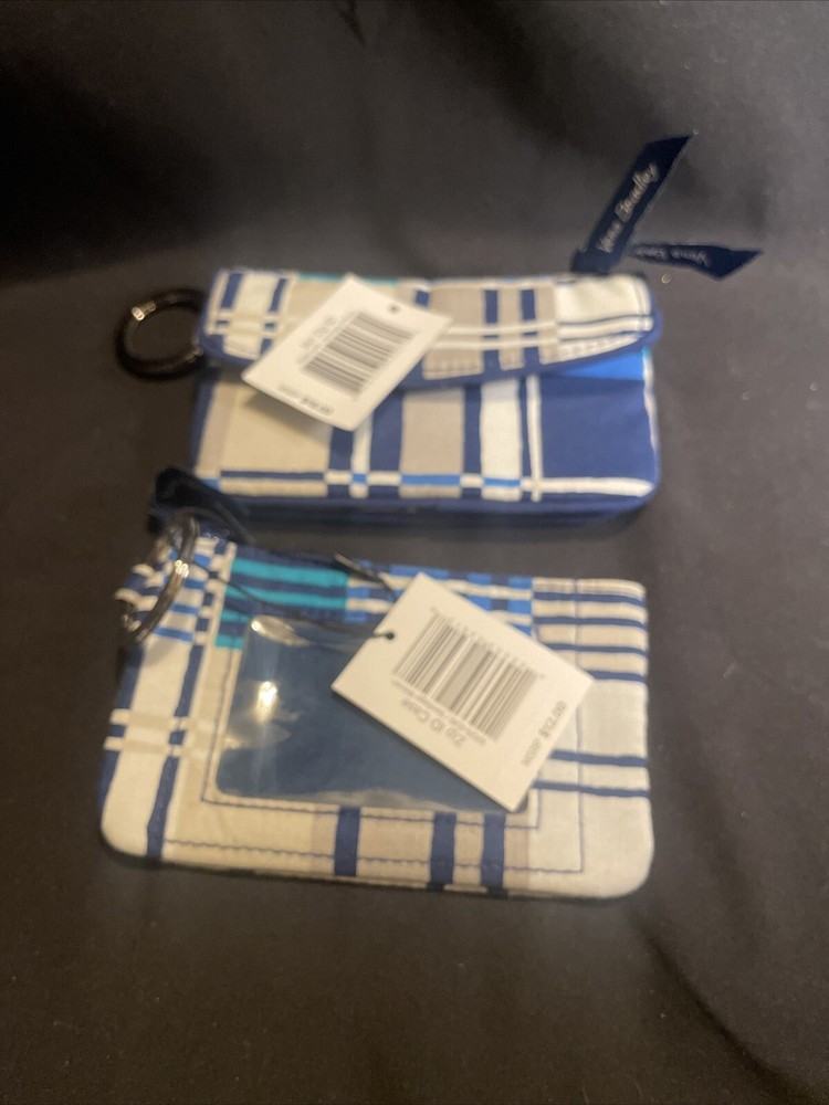 Vera Bradley RFID Blocking ID Card Holder and Slim Wallet  