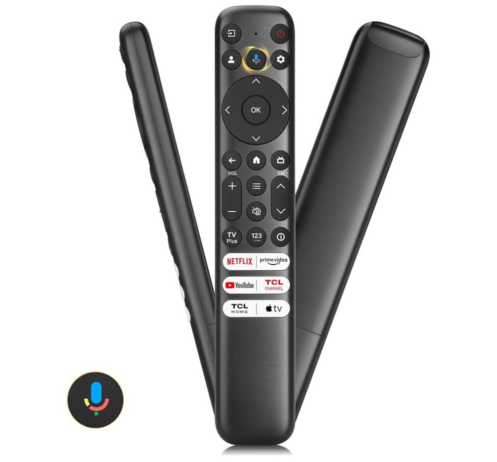 TCL Google TV Voice Replacement Remote for Q6 Q7 QM8 Series-image