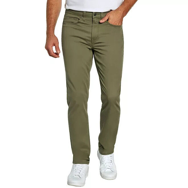 Gap Men's Slim Fit 5 Pocket Pant Size 38 x 30 Deep Linchen Green NO TAGS