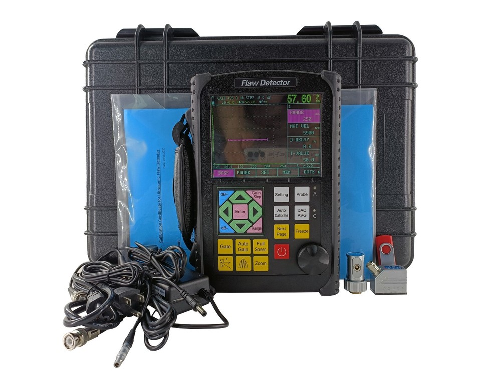 High-Precision Digital Ultrasonic Flaw Detector 0.5-15MHz