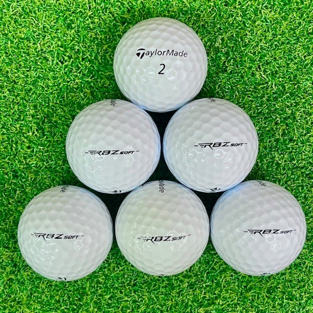 TaylorMade RBZ Soft Used Golf Balls AAAAA 5A 24 Pack Low Compression Affordable