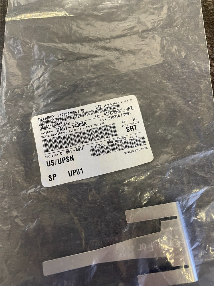 OEM Samsung Refrigerator Drain Tube Clip DA61-14306A (BRAND NEW)