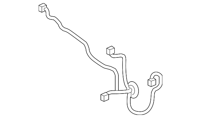 Genuine GM Harness Assembly-Rear S/D Dr Lk & P/W Wrg 22870682