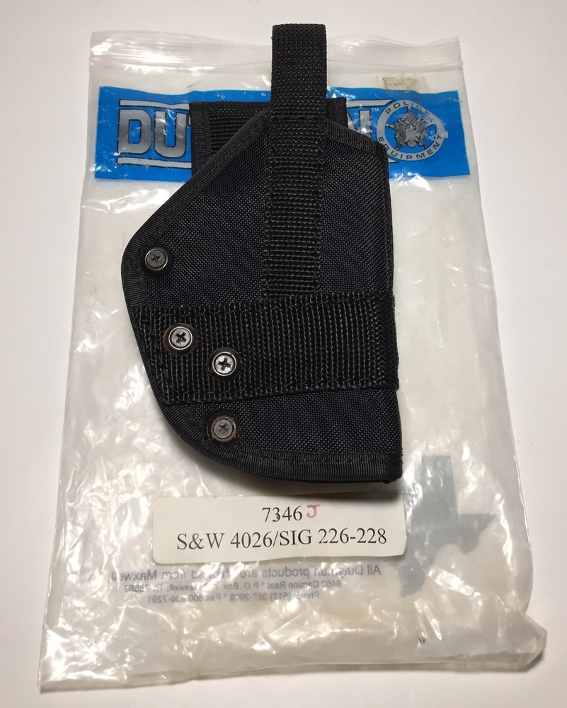 S&W 4026 Sig 226-228 Right Hand Nylon Holster RH by Dutyman War Gear 7346