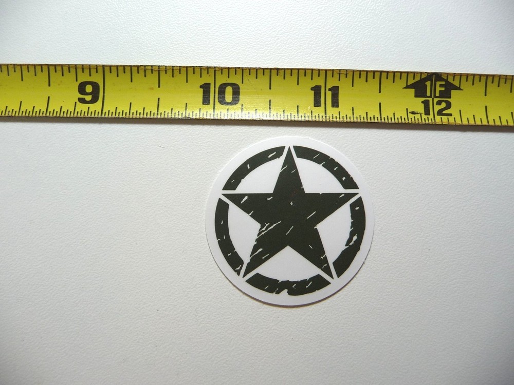 US STAR CIRCLE DECAL STICKER JOB OCCUPATION PROFESSION