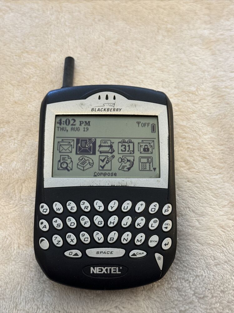 BlackBerry 6510 - Black Smartphone