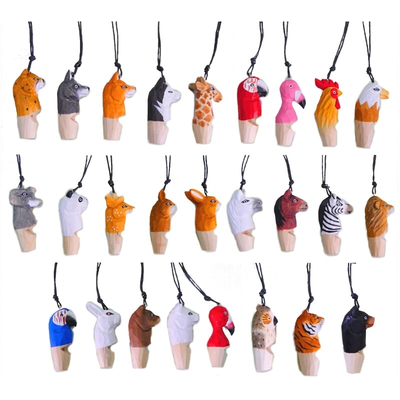 Playful Animal Choker Necklace for Kids Adults Educational Party Favor