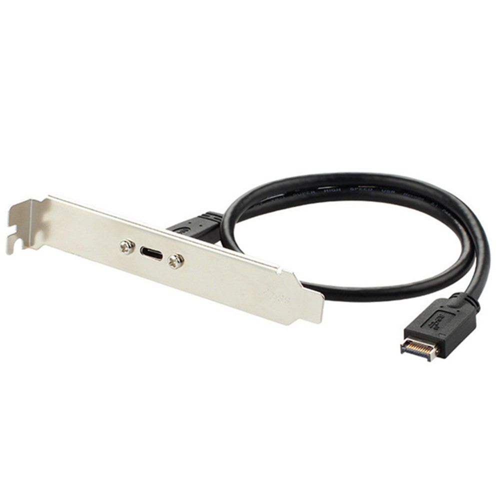 USB 3.1 Gen 2 Type C Female Front Panel PCI-E Adapter Cable