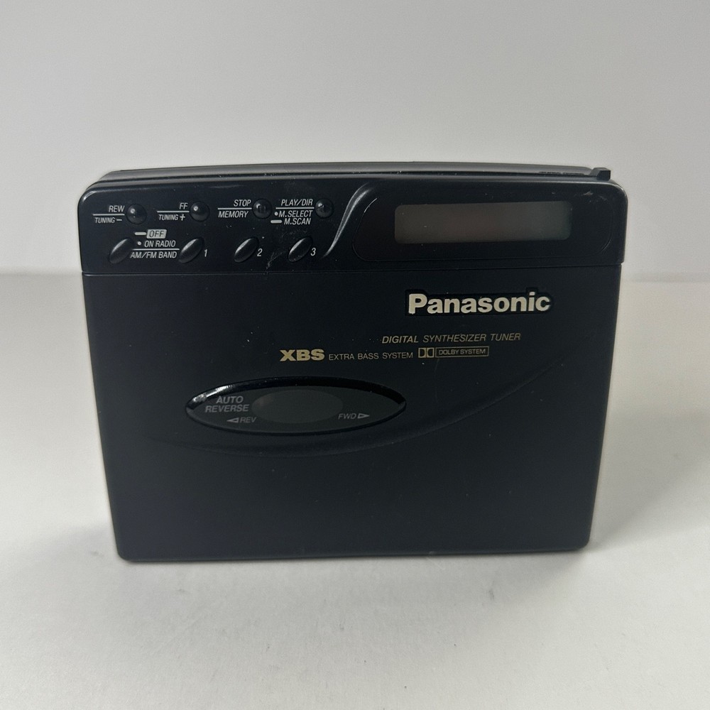 Extremely Rare Panasonic RQ-V520 Radio Cassette player Walkman untested as is