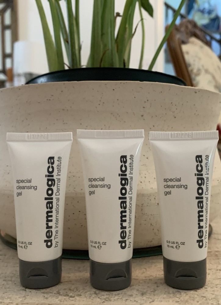 3x Dermalogica Special Cleansing Gel 15mL/0.5oz Larger Travel Size SEALED
