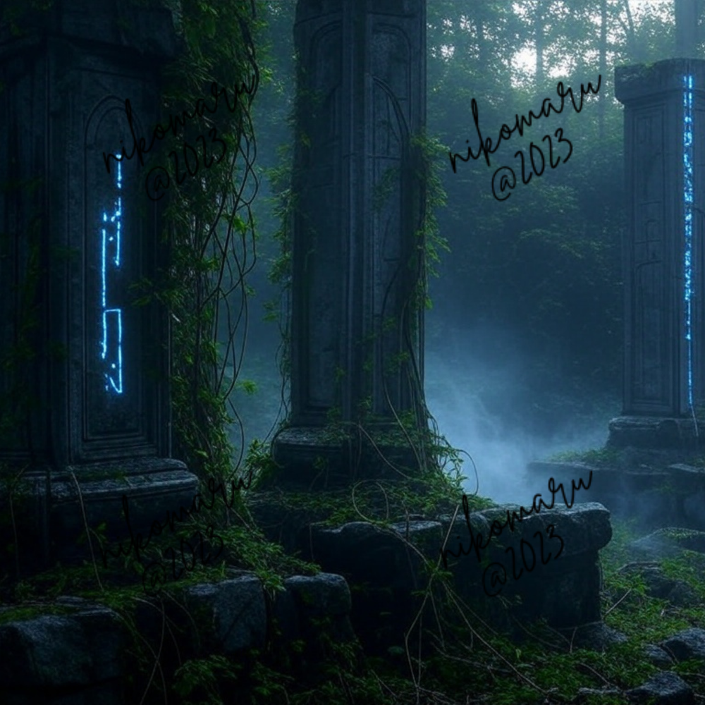 Elf Temple Fantasy Digital Art Desktop Wallpaper Background Image-image