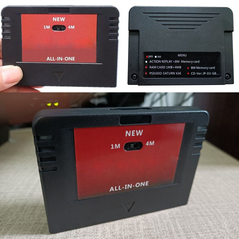 ALL-IN-ONE Acceleration Card for SEGA SATURN SD Card Pseudo Game Video NEW 2023