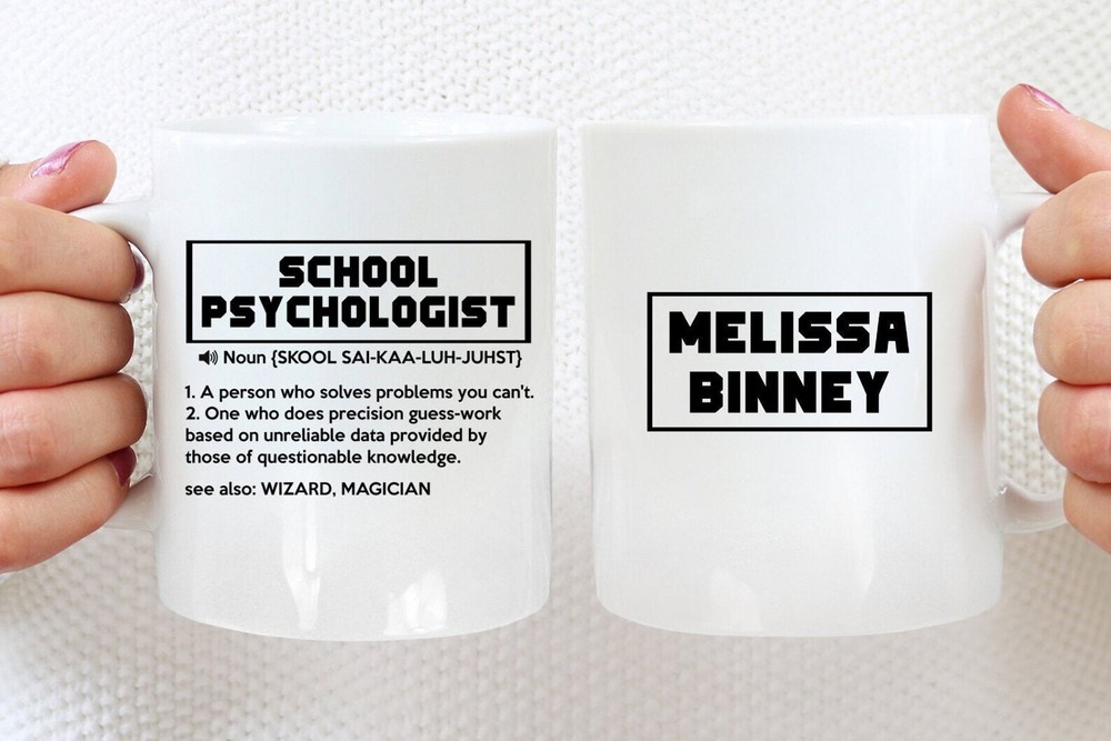 School Psychologist Gift Mug Gift For Men And Women Retirement Gift Thank You