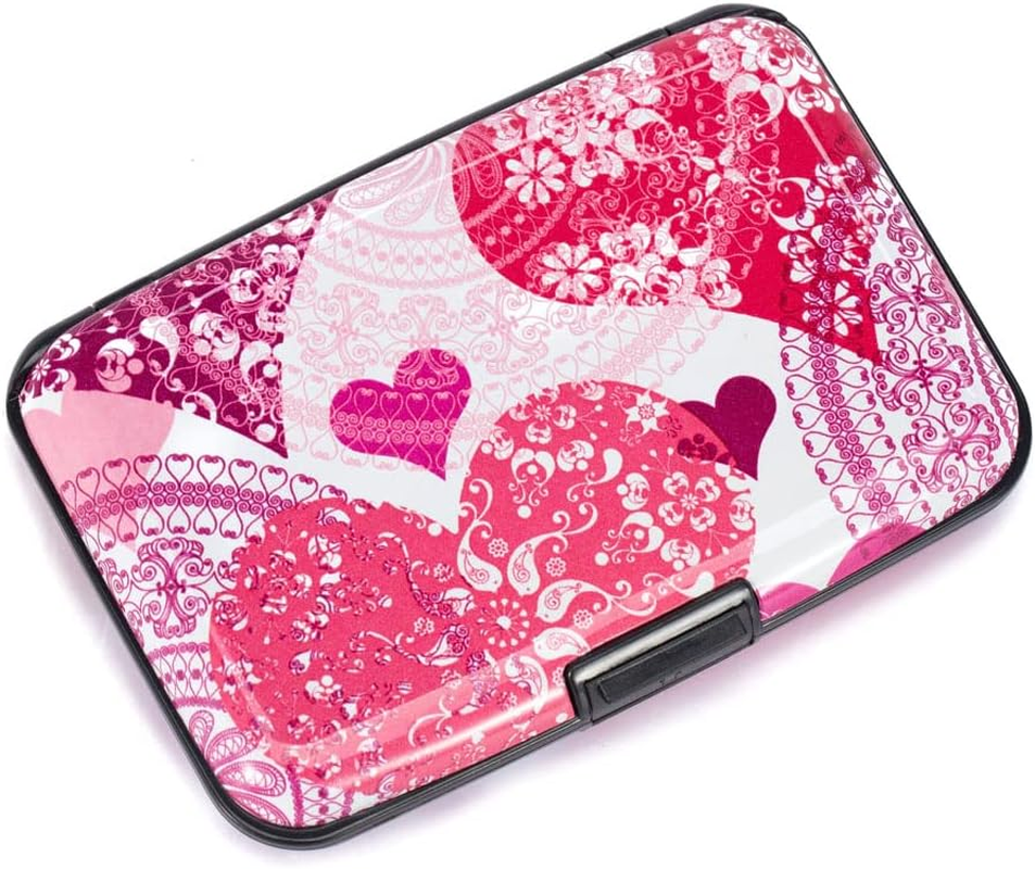 Mini RFID Aluminum Wallet Credit Cards Holder Business Card Case Metal ID Case f