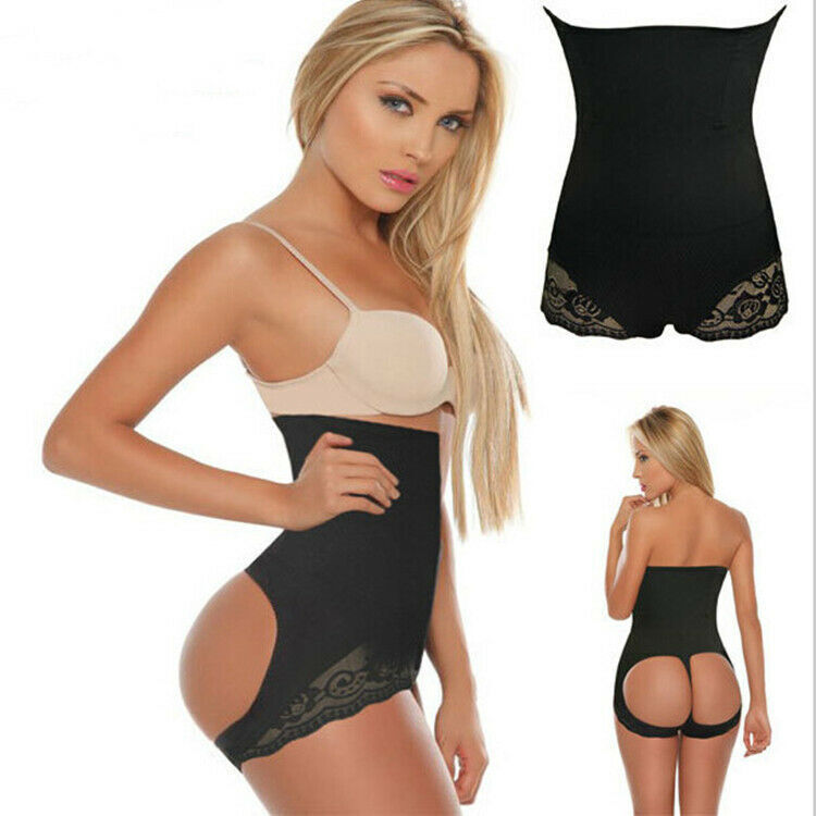 Women's Tummy Control Thong Girdle UK Butt Lifter Body Shaper Underwear