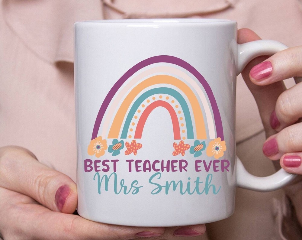 Personalized Teacher Coffee Mug Funny Gift For Teacher Back To School Gift