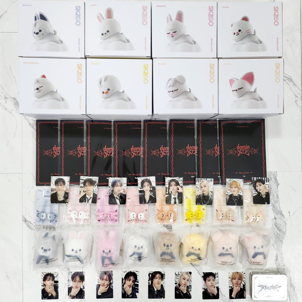 *NEW* STRAY KIDS x SKZOO SKZ POP-UP dominATE SEOUL ONLINE Official MD, POB