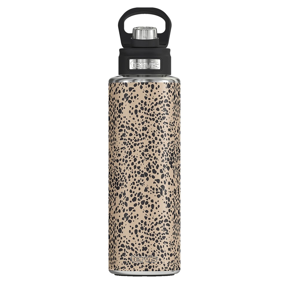 Sleek Cheetah Triple Walled Insulated Tumbler Travel Cup Keeps Drinks Cold, 4...