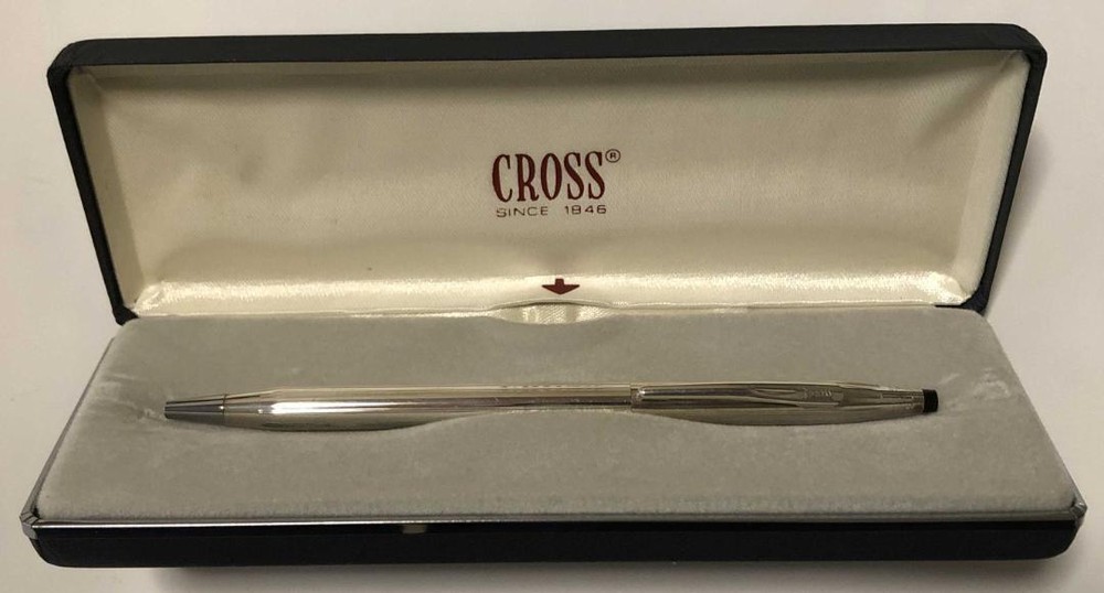 Discontinued product CROSS sterling silver ballpoint pen #f43394