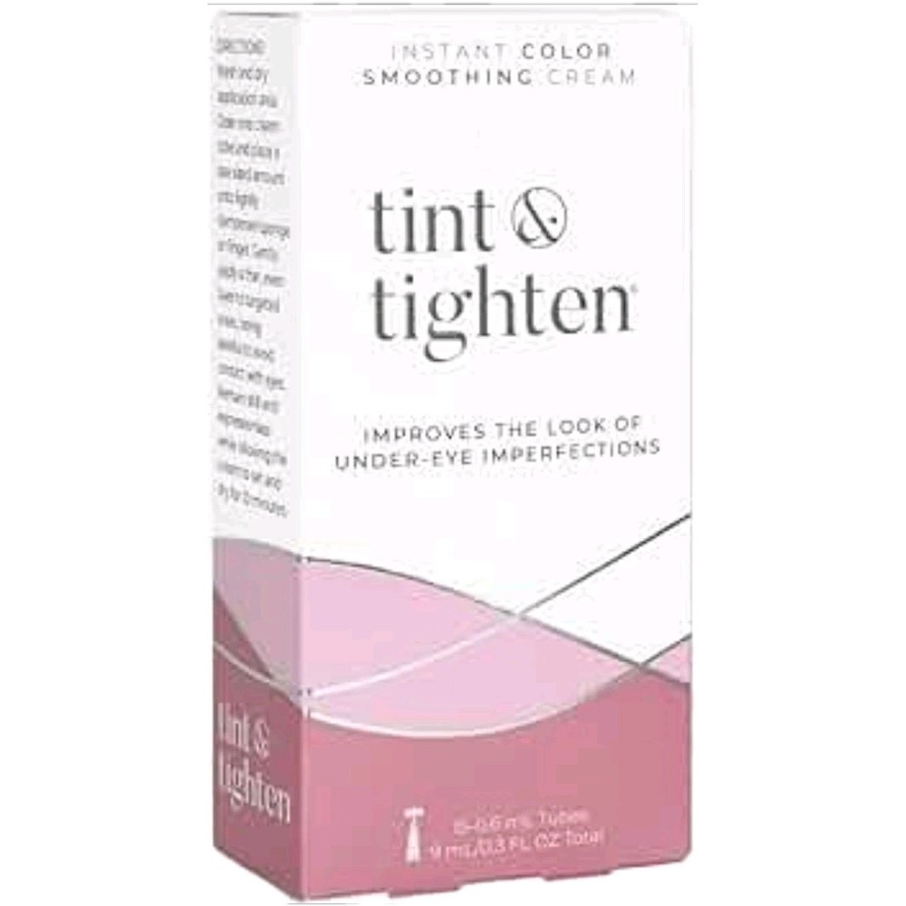 Tint and Tighten Instant Eye Bag Remover Cream with Hyaluronic Acid for Dark Circles
