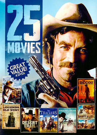 25 Movies: Westerns, Vol. 1 (DVD, 2014, 4-Disc Set)