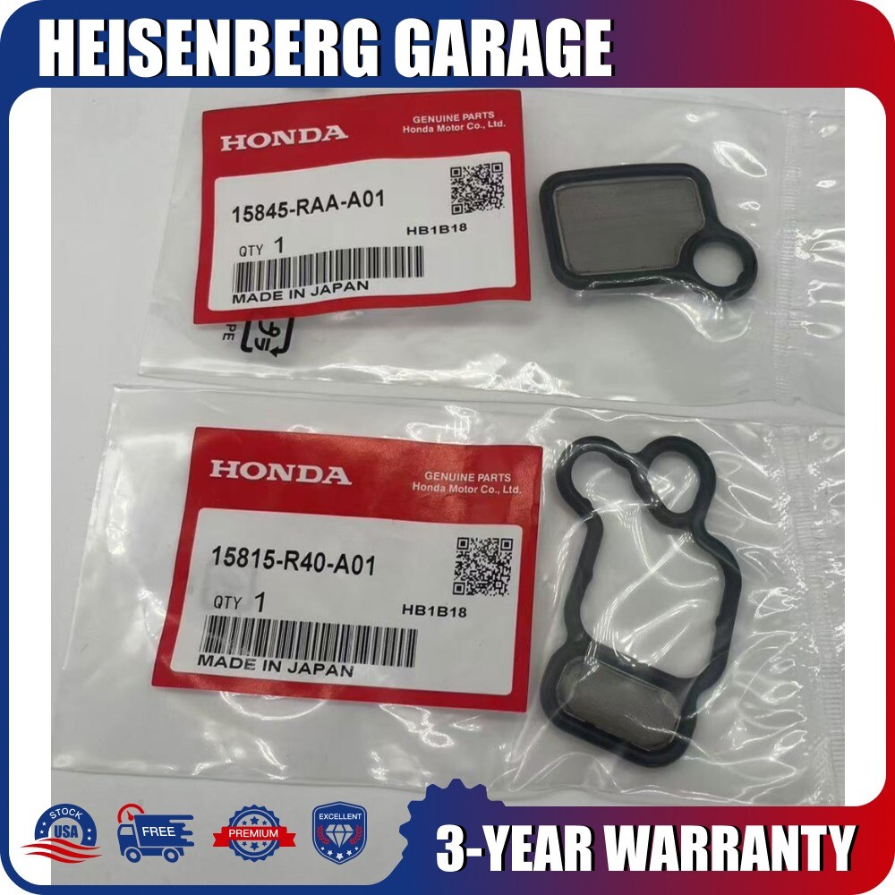 OEM VTEC Solenoid Spool Valve Gasket Set For Honda Civic CRV Accord Element