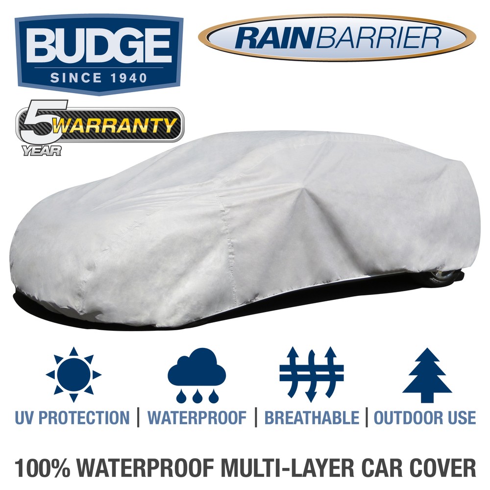 Budge Rain Barrier Hatchback Car Cover Fits Volkswagen Golf 2005 | Waterproof