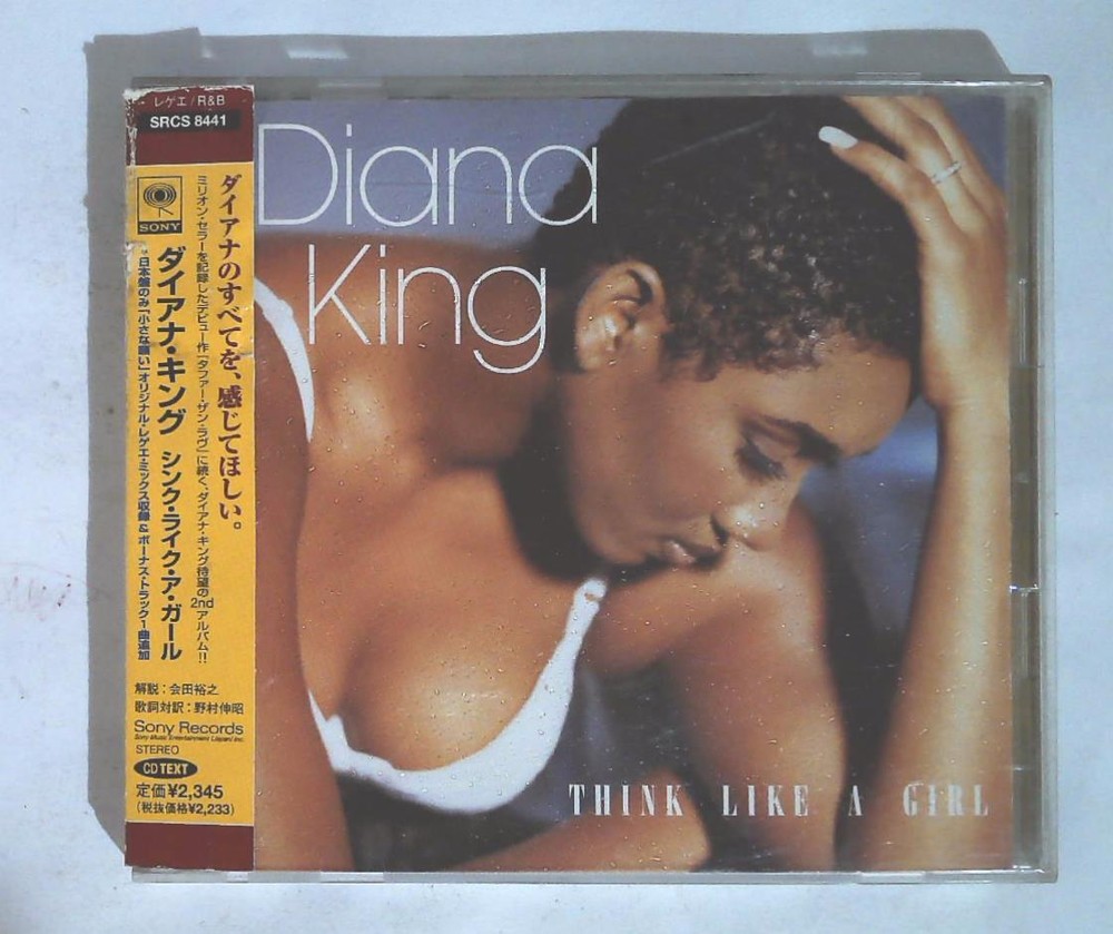 Diana King – Think Like A Girl SRCS 8441 JAPAN CD OBI