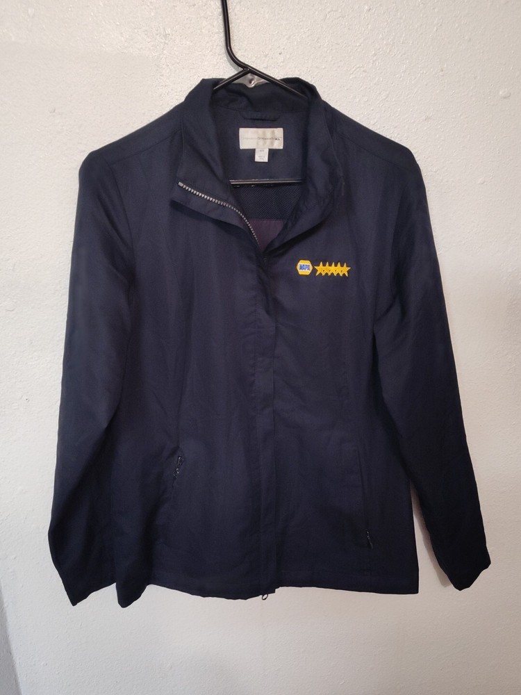 Mens Black Cutter & Buck  Vented Work Jacket - NAPA Auto Parts Size Medium