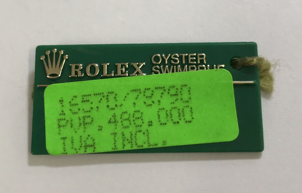 Rolex Explorer 16570 Oyster Swimpruf Black White Dial P759053 2000