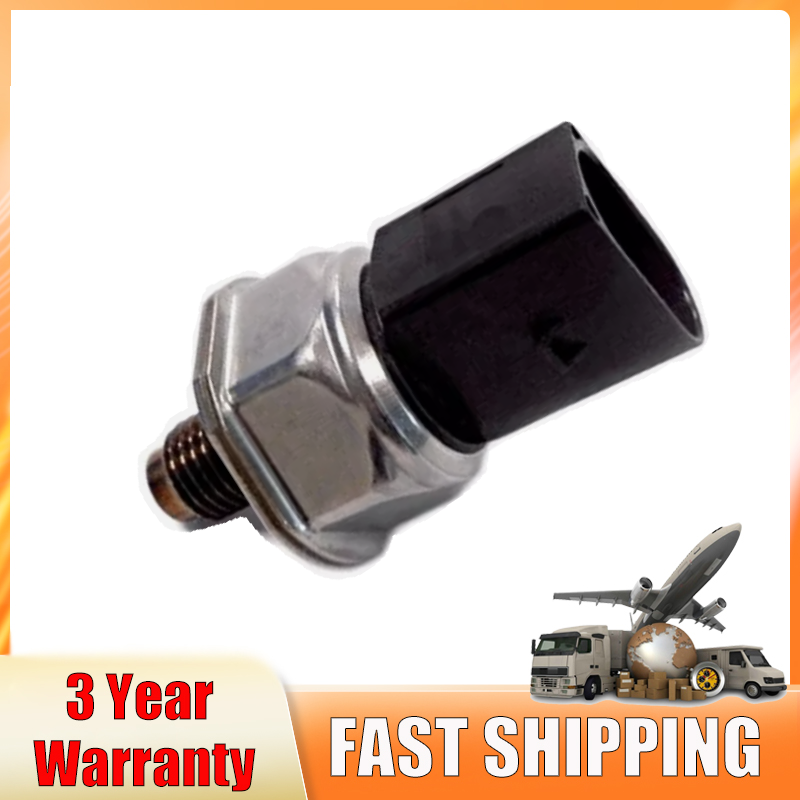 Fuel Injection Rail Pressure Sensor 2007-2012 For Audi Q7 A4 VW Touareg 2004-10