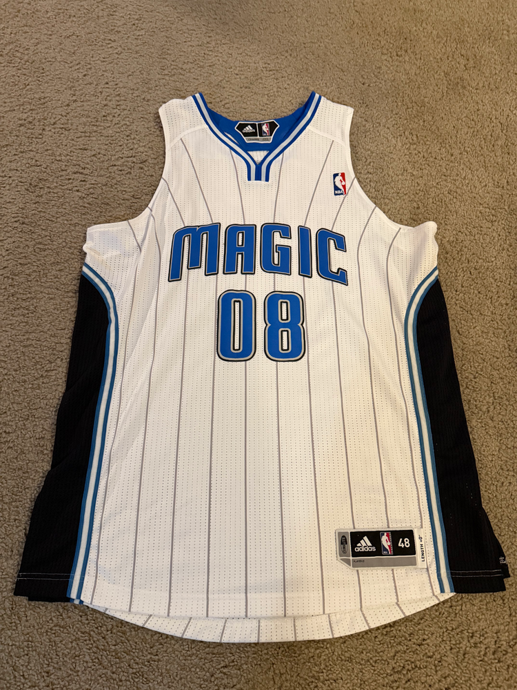 Orlando Magic mens white adidas jersey size 48 prototype