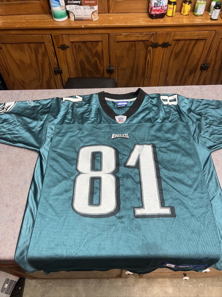 Vintage Reebok Philadelphia Eagles TO Terrell Owens #81 Football Jersey Size L