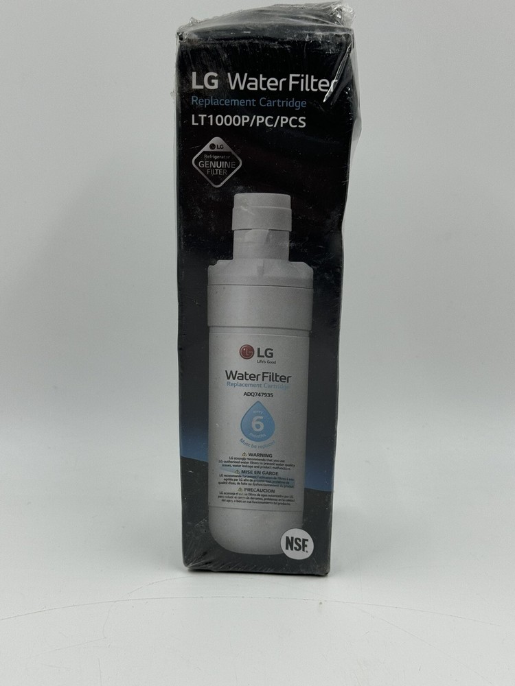 LG Genuine LT1000P/PC/PCS Refrigerator Replacement Water Filter Damaged Box