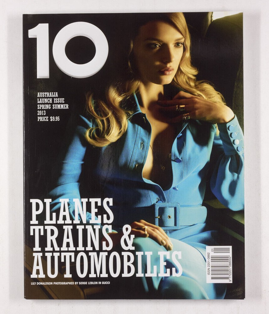Lily Donaldson Australian Launch issue 10 MAGAZINE TEN Serge Leblon Gucci S/S 1