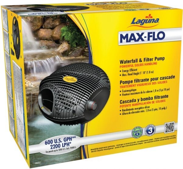 Laguna Max-Flo Pond Pump - 600 gph