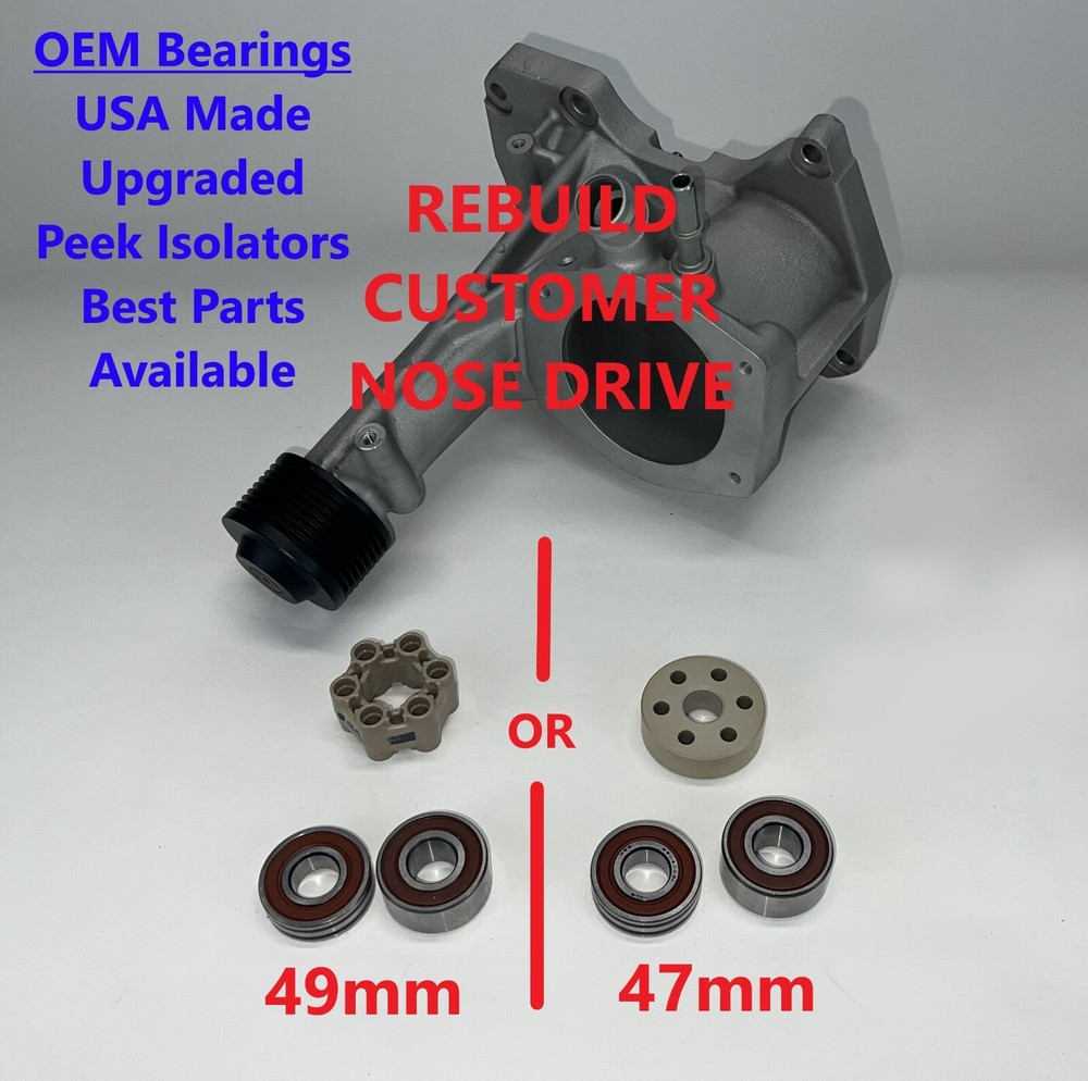 Rebuild Kit for Jaguar Rover 5.0 3.0 Supercharger PEEK Isolator-image